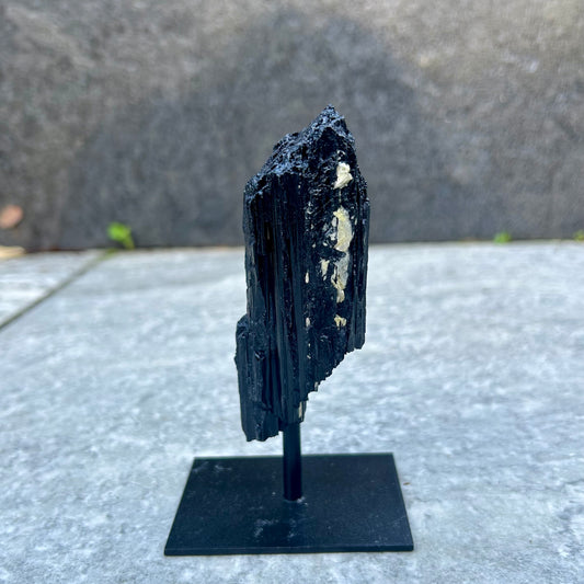 Raw Tormaline On Stands