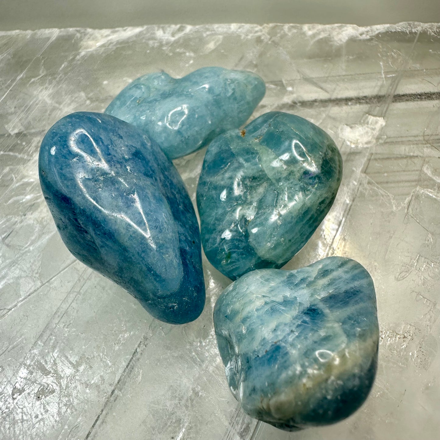 Aquamarine Tumbles