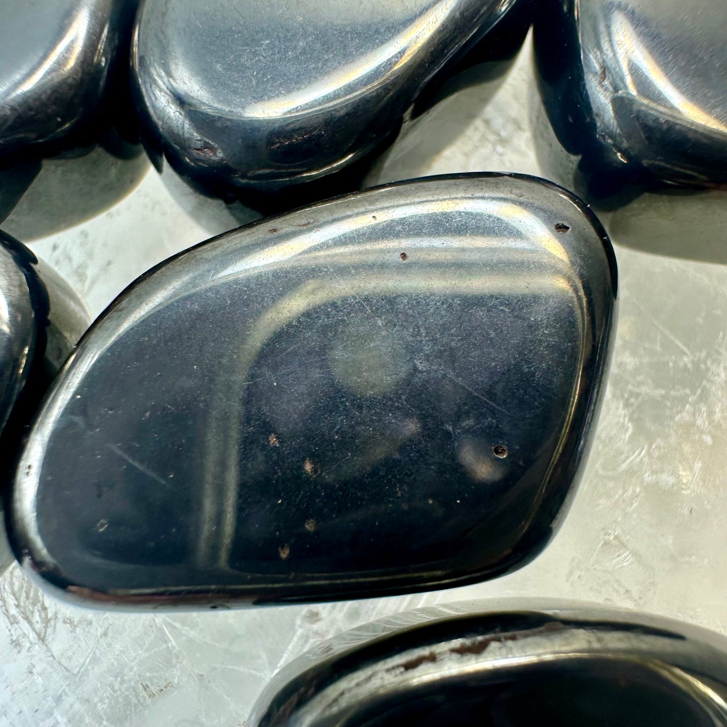 Hematite Tumbles