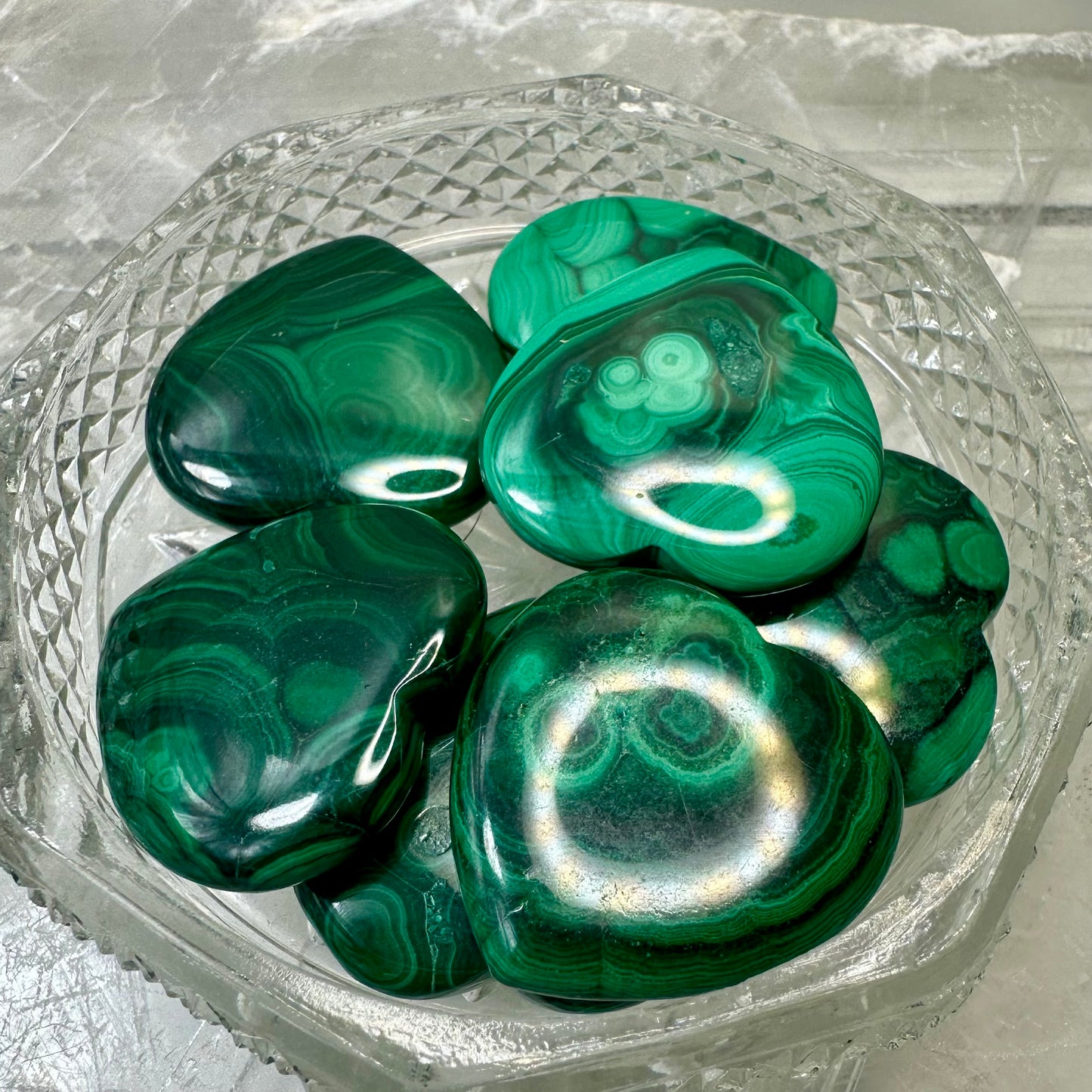 Malakite Mini Hearts