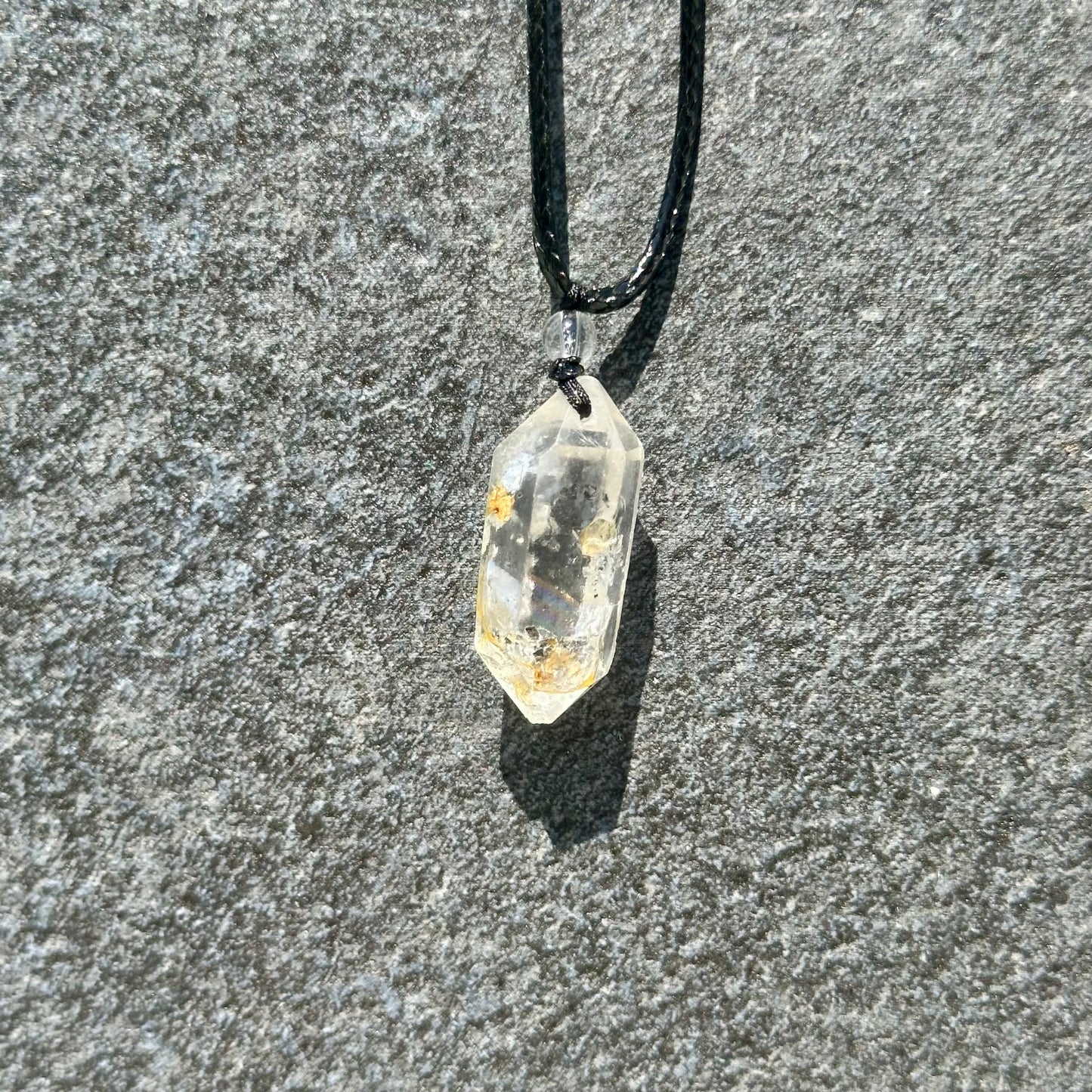Herkimer Pendants On A Cord