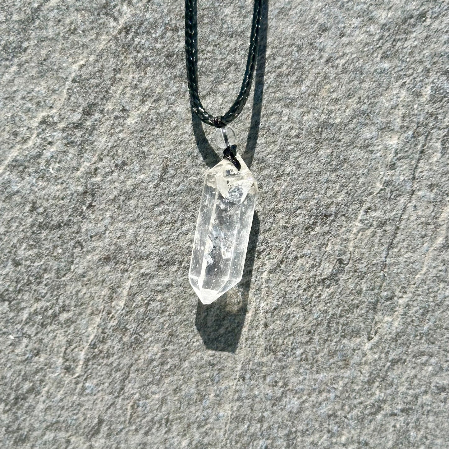 Herkimer Pendants On A Cord