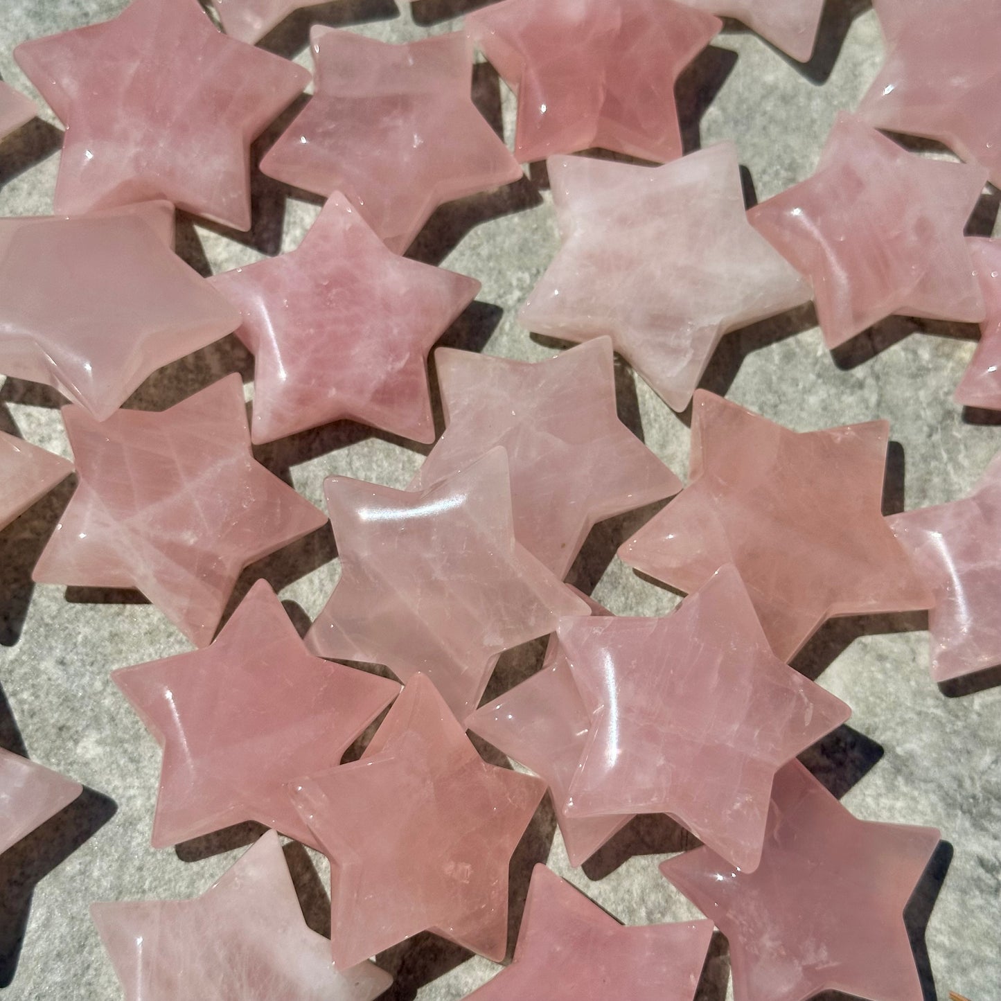 Rose Quartz Stars