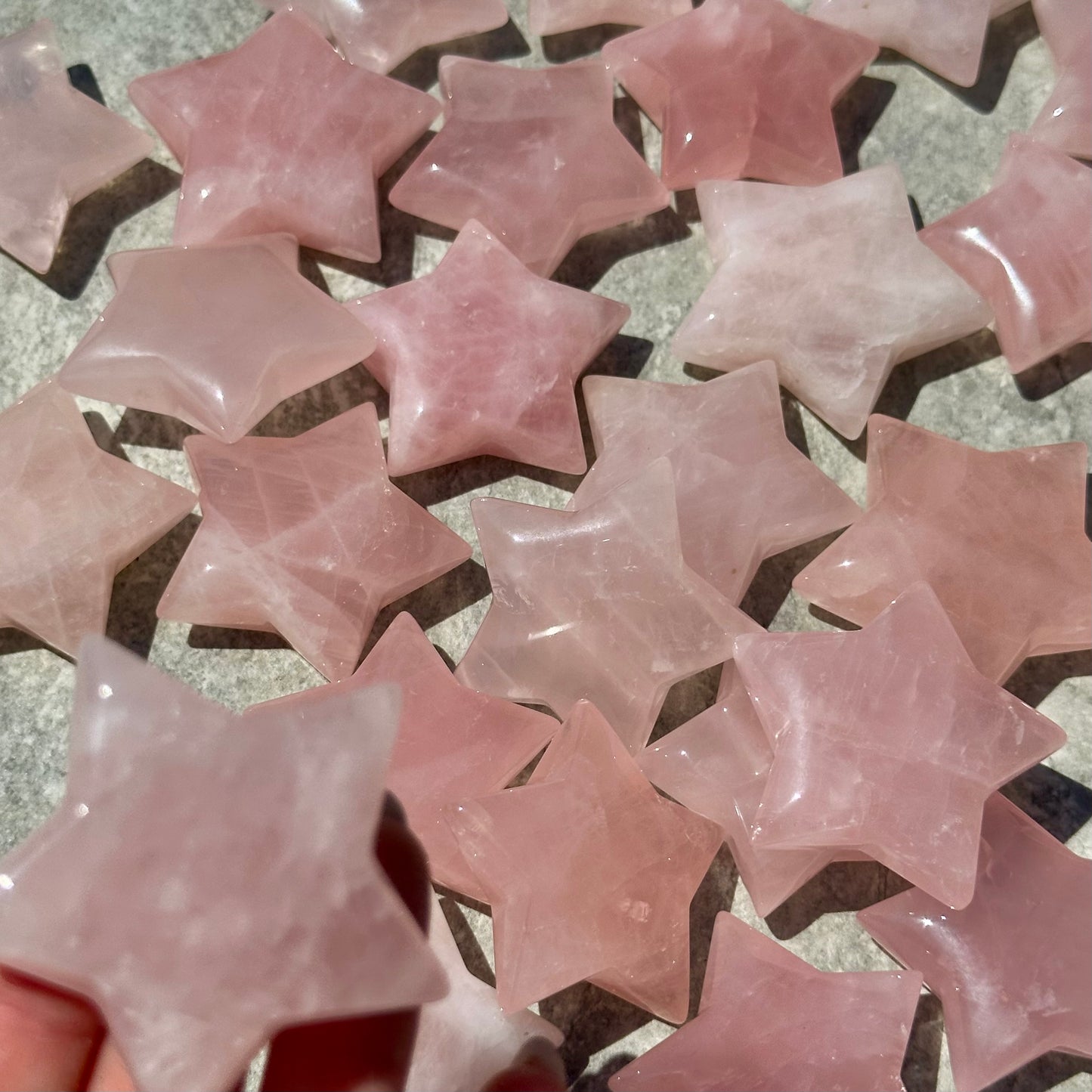 Rose Quartz Stars