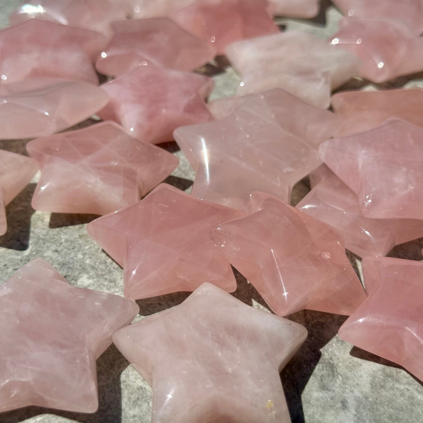 Rose Quartz Stars