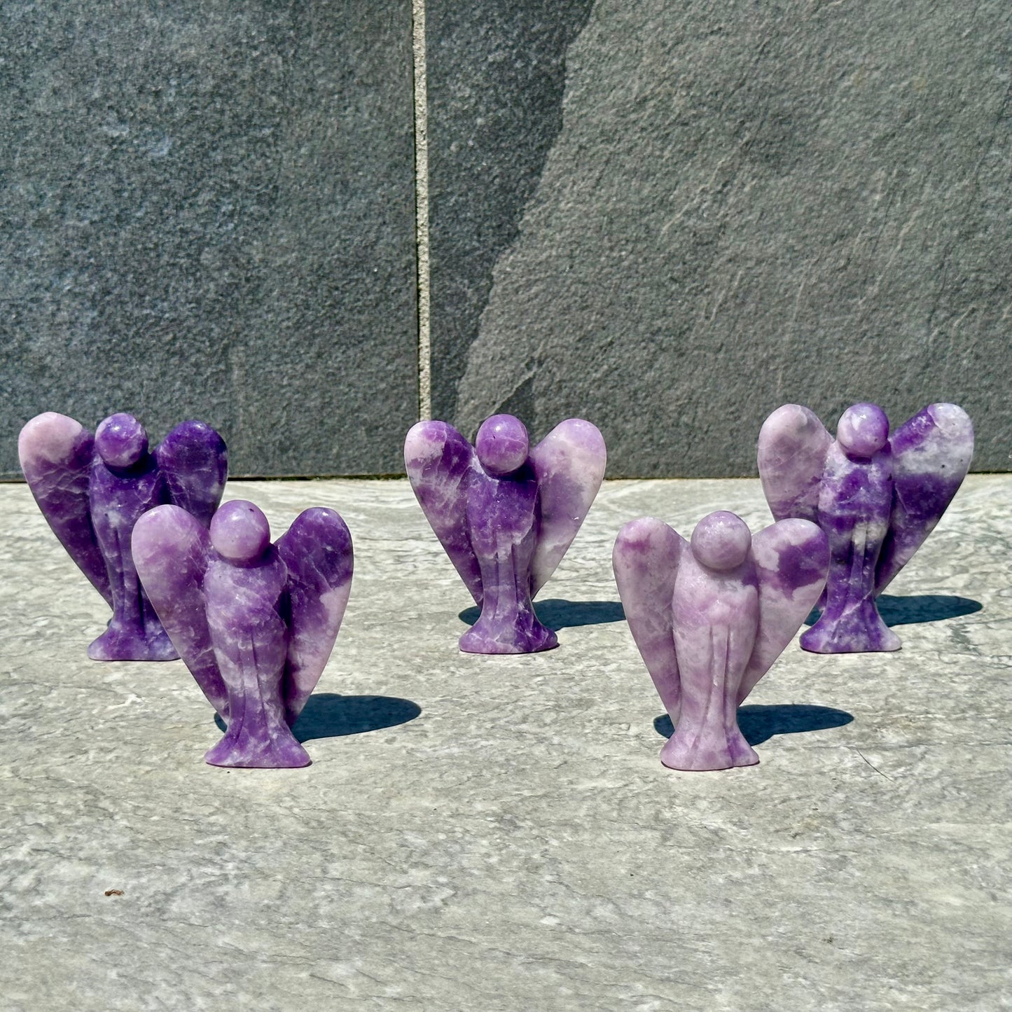 Lepidolite Angels