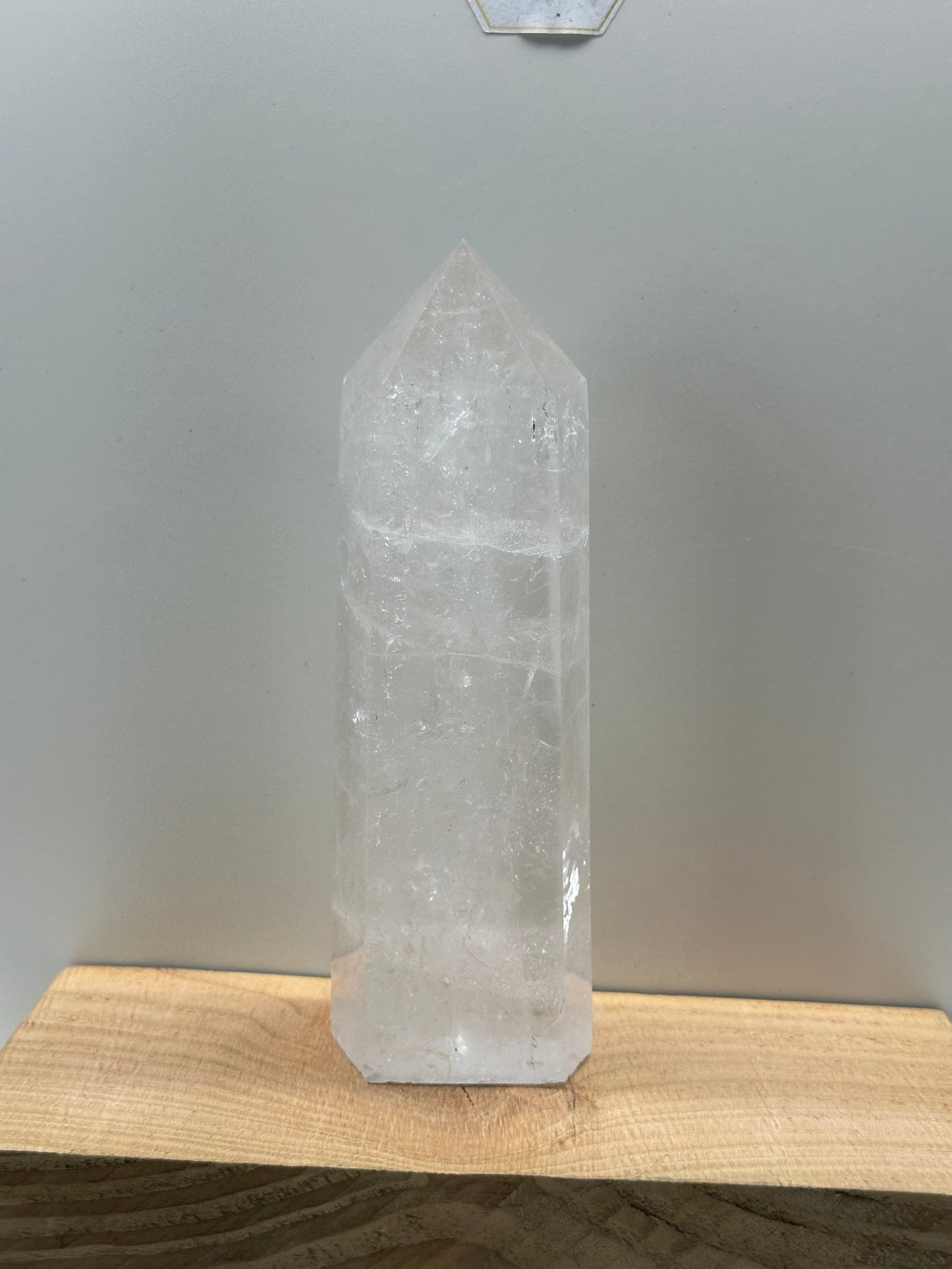 Clear Quartz Tower (16.5cm)