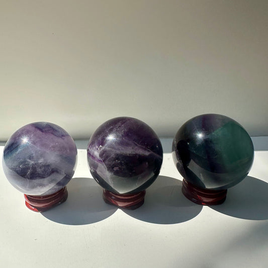 Fluorite Spheres
