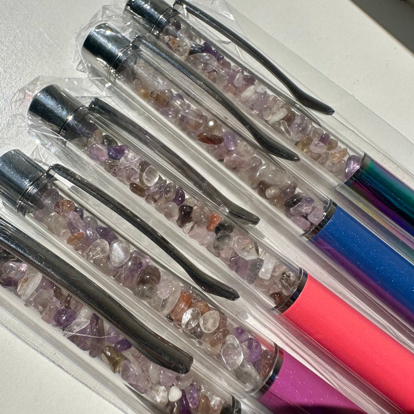 Amethyst Crystal Pens
