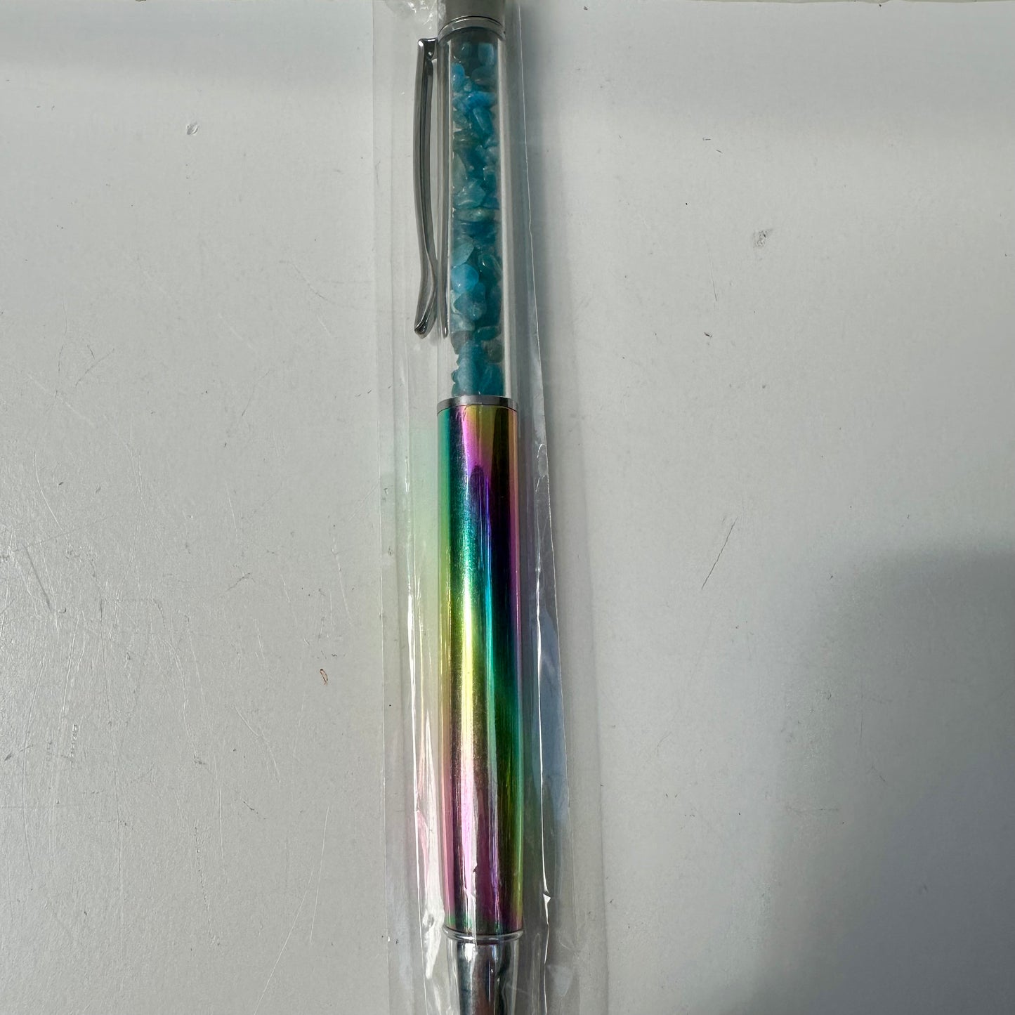 Blue Apatite Crystal Pens