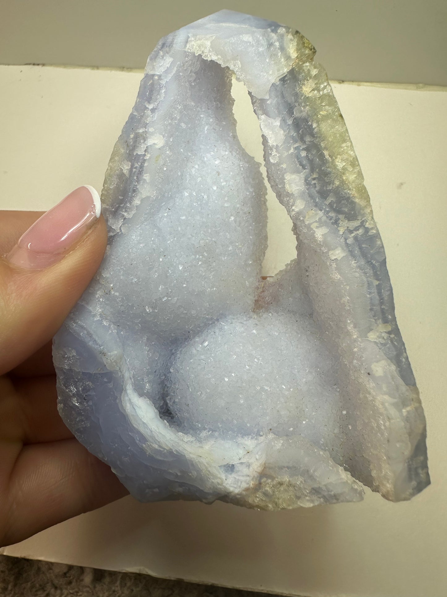 Blue Lace & Sugar Quartz Tower