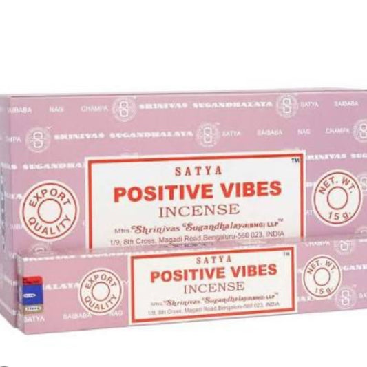Positive Vibes Incent Stickes