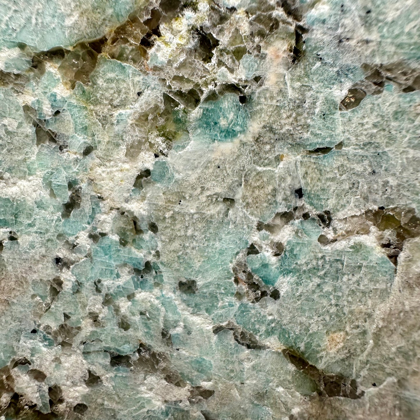 Amazonite Moon On Stand