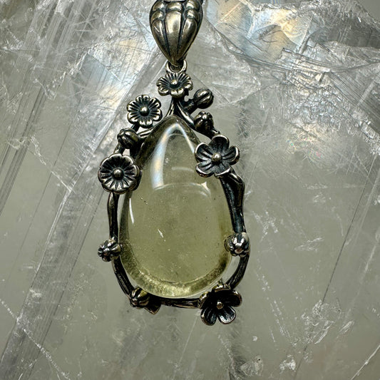 Libyan Desert Glass 925 Pendant