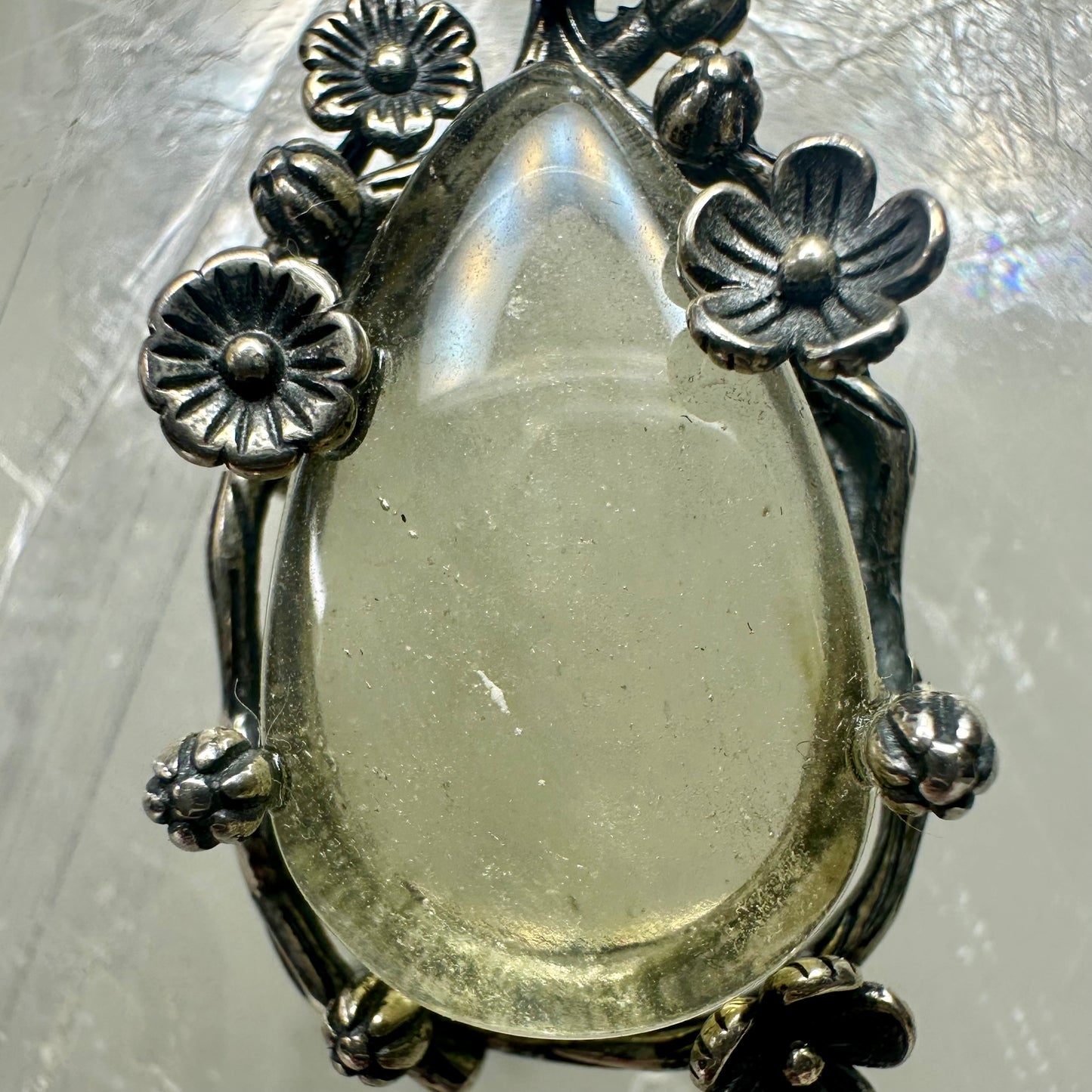 Libyan Desert Glass 925 Pendant