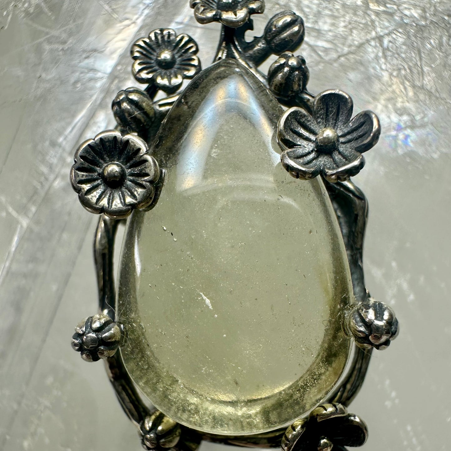 Libyan Desert Glass 925 Pendant