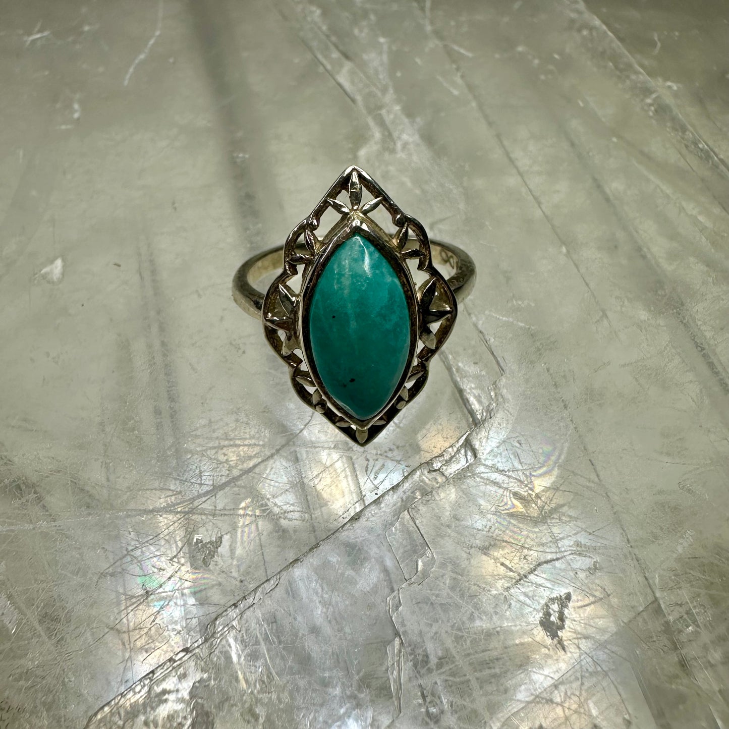 Amazonite Size M Ring