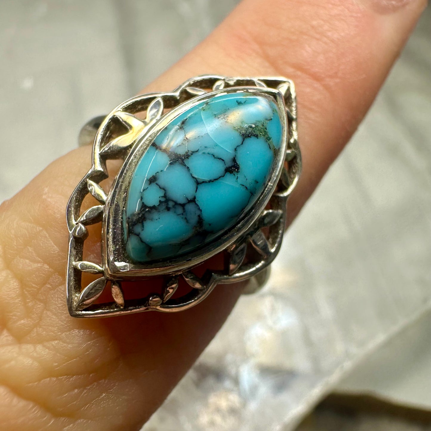 Turquoise Size L Ring