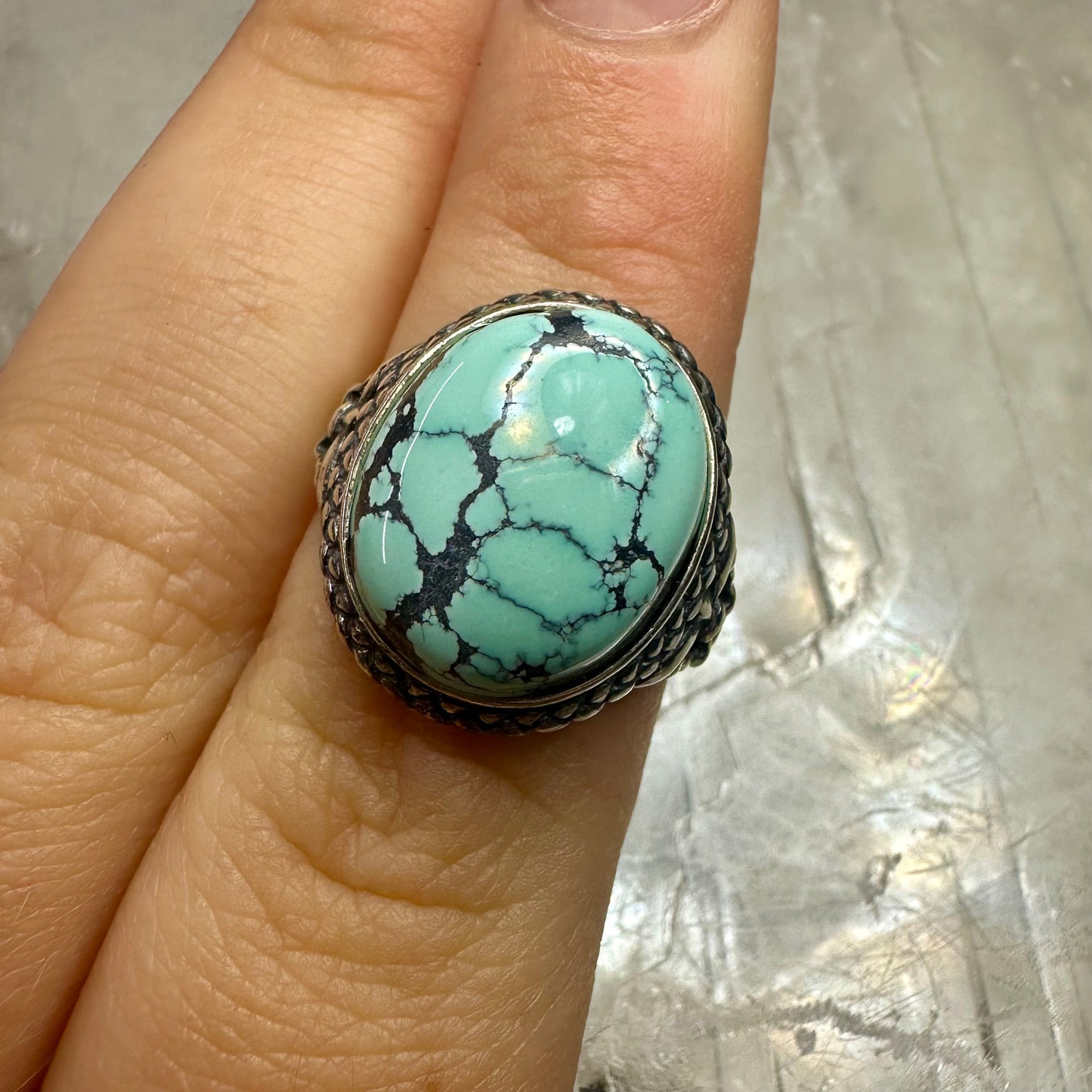 Turquoise Adjustable Ring