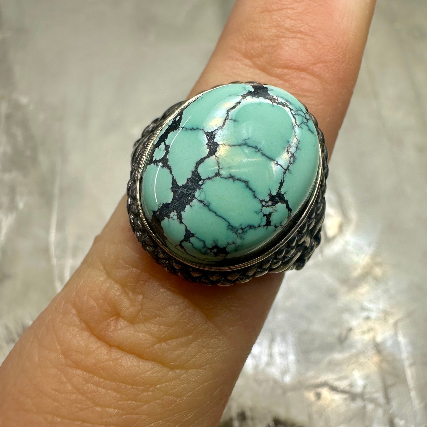 Turquoise Adjustable Ring