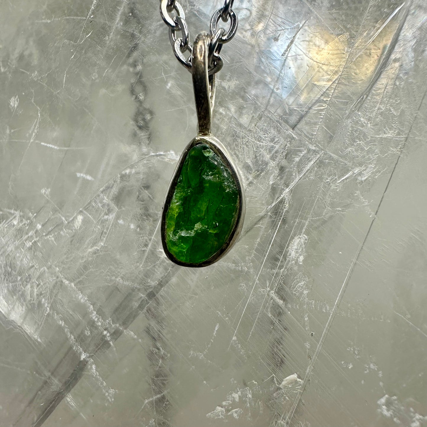 Dioptase Pendant