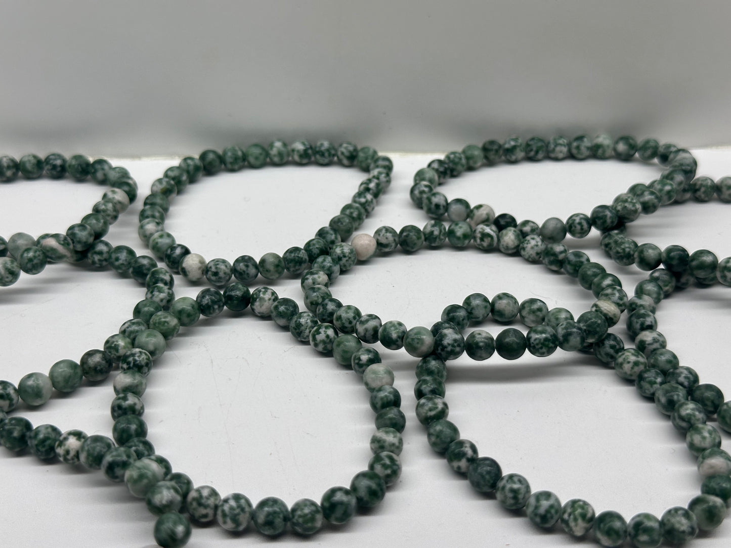 Tree Agate 6mm Bracelets