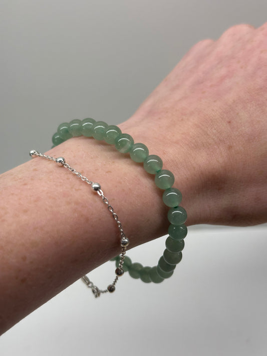 Green Aventurine 6mm Bracelets