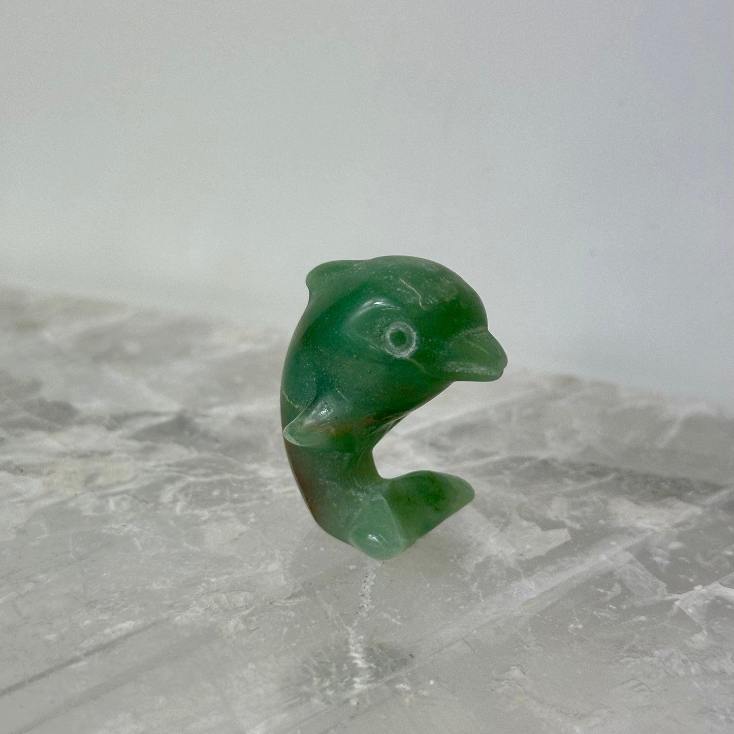 Crystal Dolphin Carvings