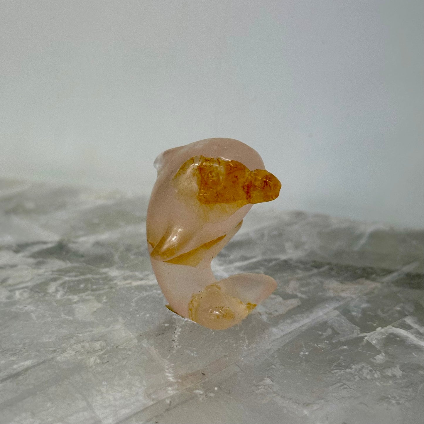 Crystal Dolphin Carvings