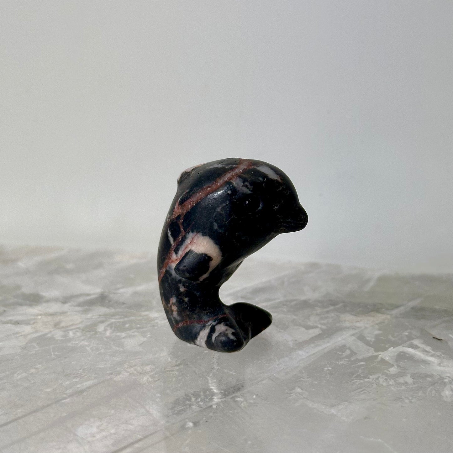 Crystal Dolphin Carvings