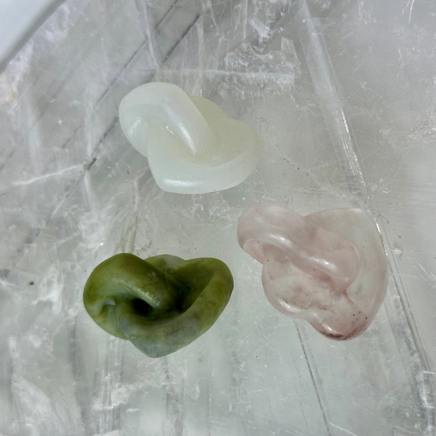 Crystal Double Hearts