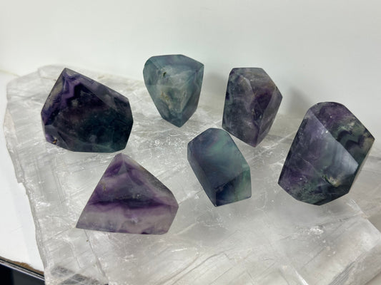 Rainbow Fluorite Free Forms