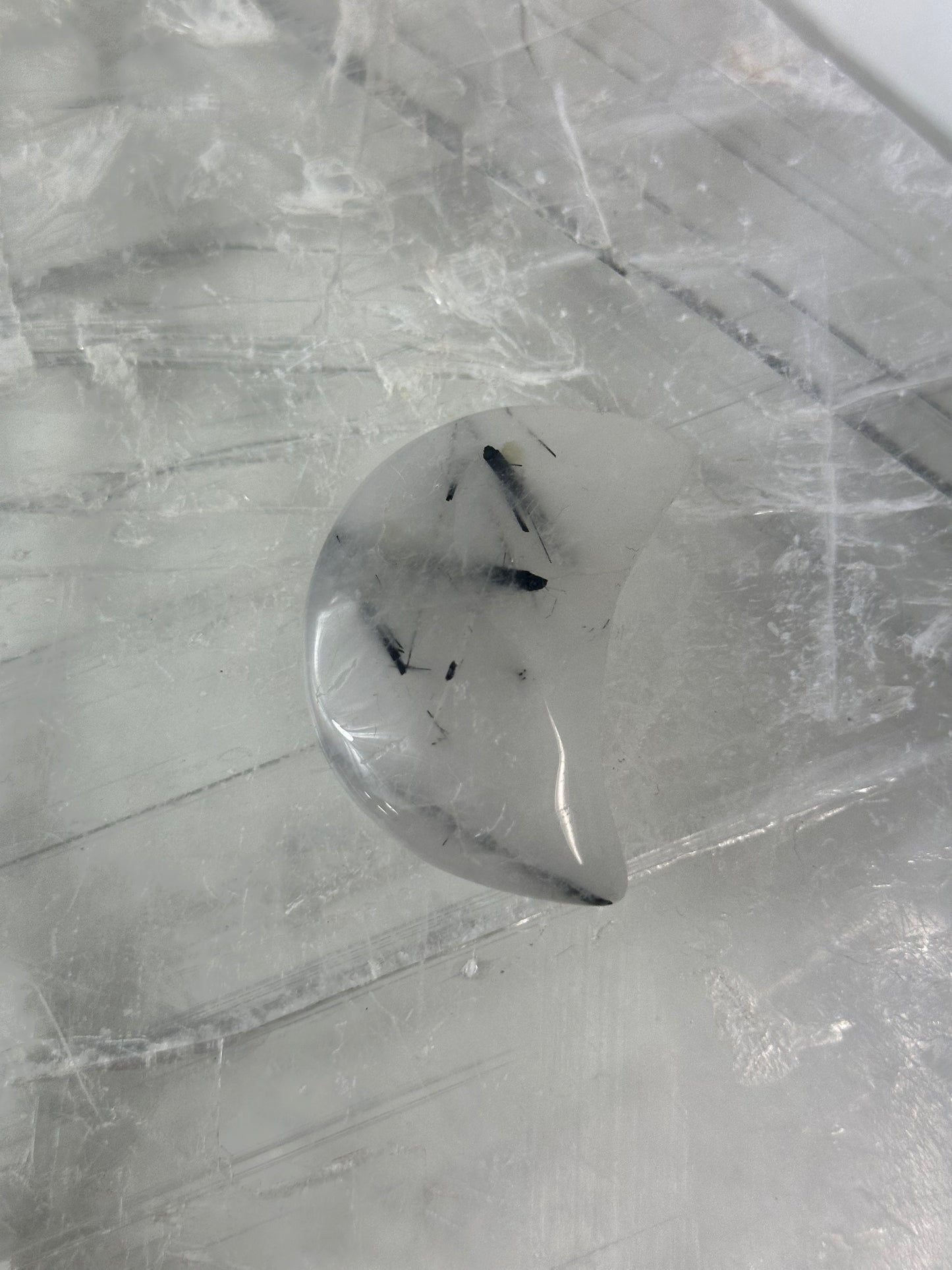 Quartz & Tourmaline Moons