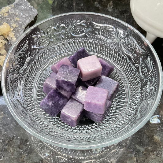 Lepidolite Cubes