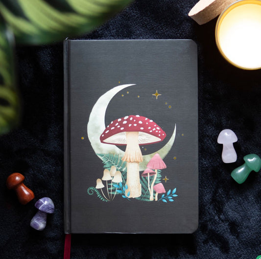 Forest Mushroom A5 Notebook