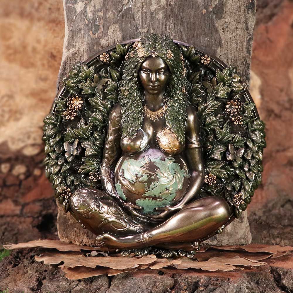 Green Mother Earth Wall Hanging