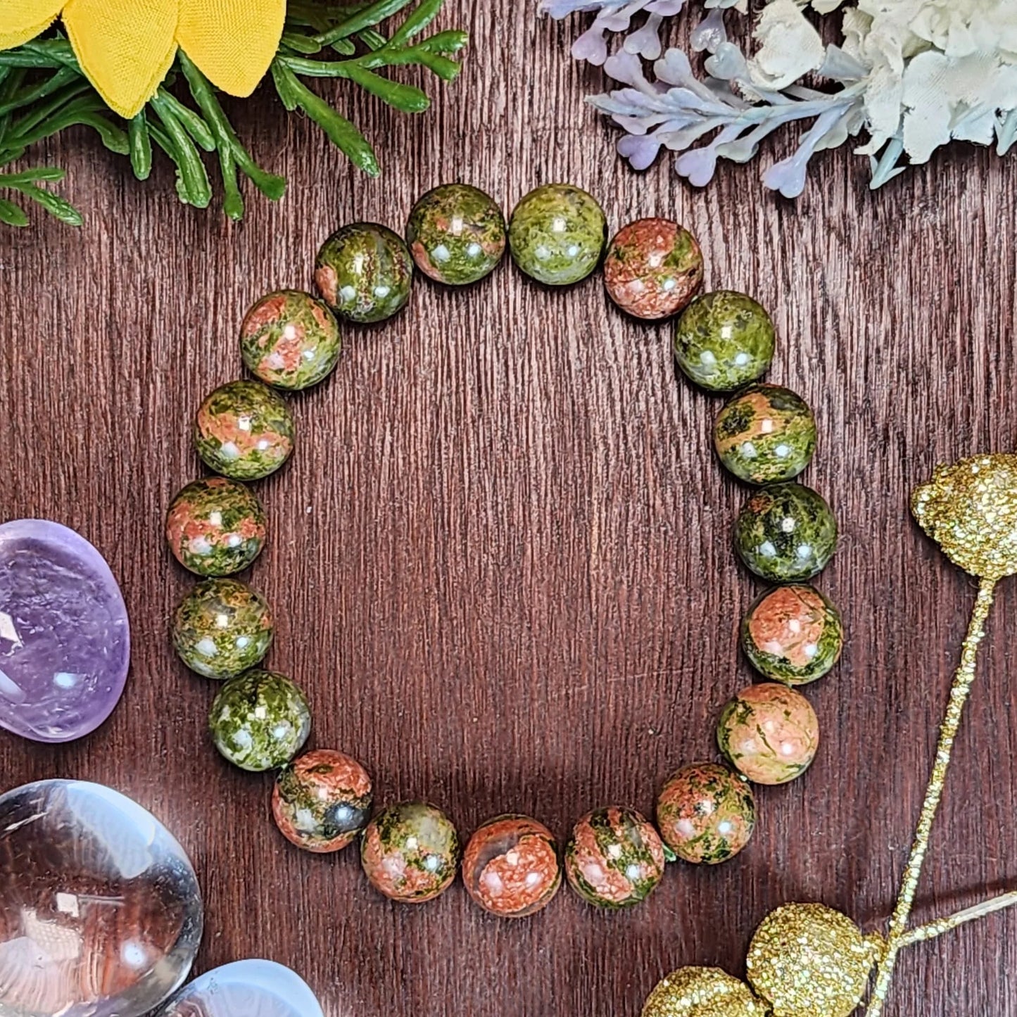 Unakite Bracelet