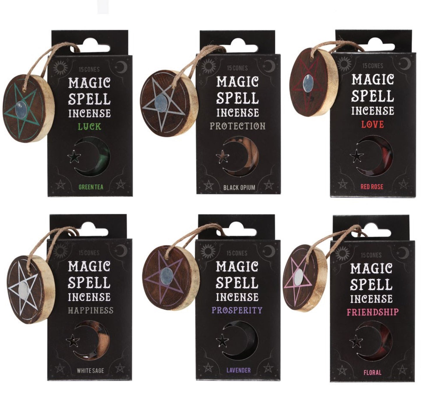 Magic spell incense cones