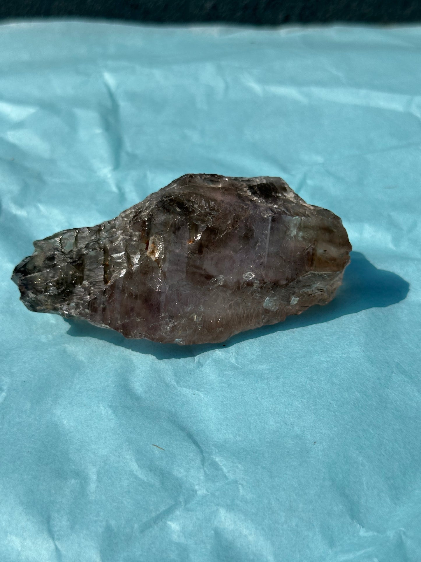 Amethyst & Smokey Elestial Quartz
