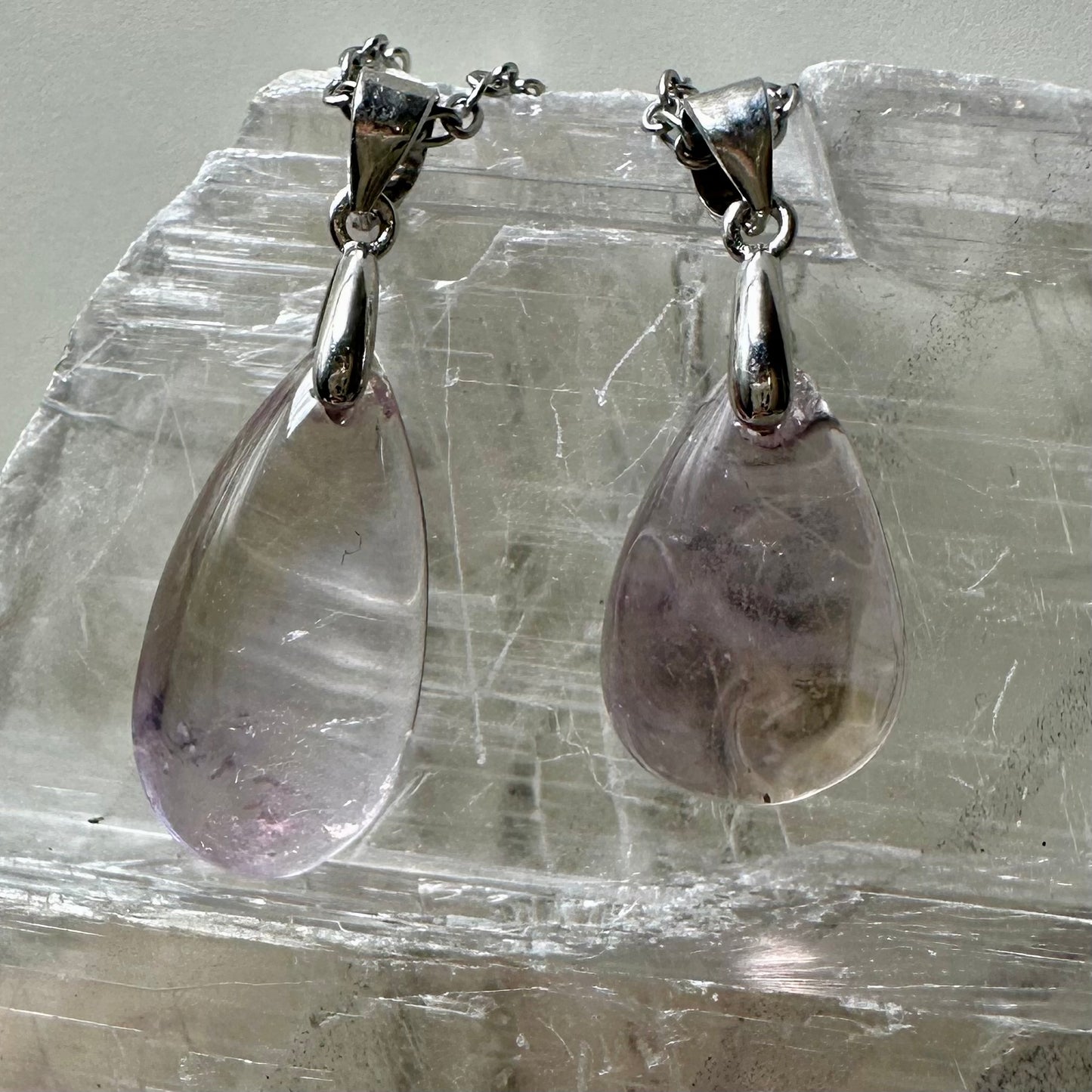 925 Amerturine Tear Duct Pendants 2cm