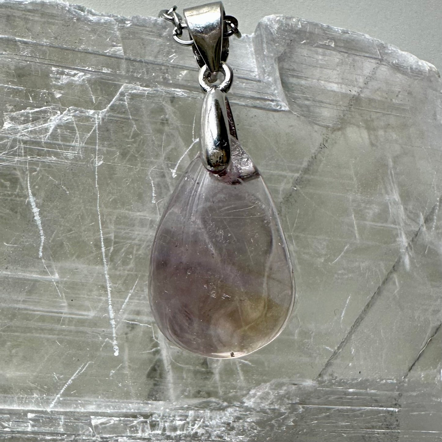 925 Amerturine Tear Duct Pendants 2cm