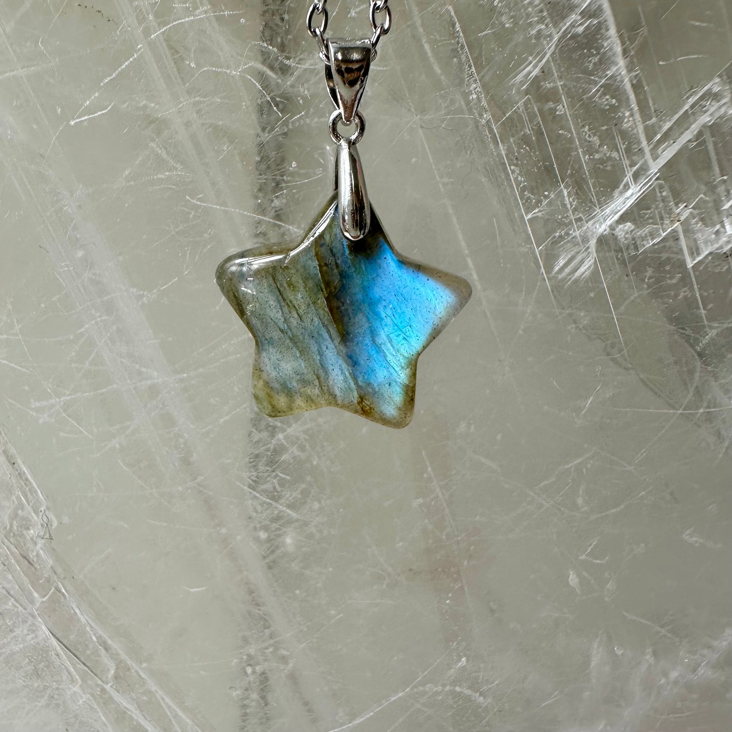 Labradorite 925 Star Mini Pendants