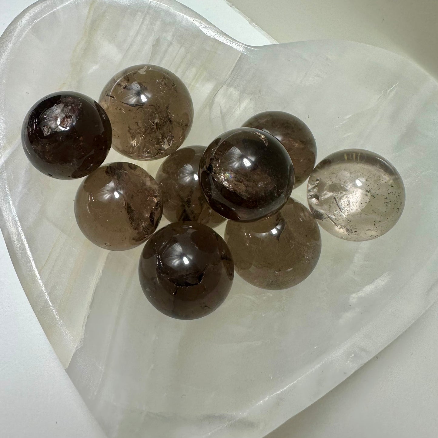 Smokey Quartz Mini Spheres