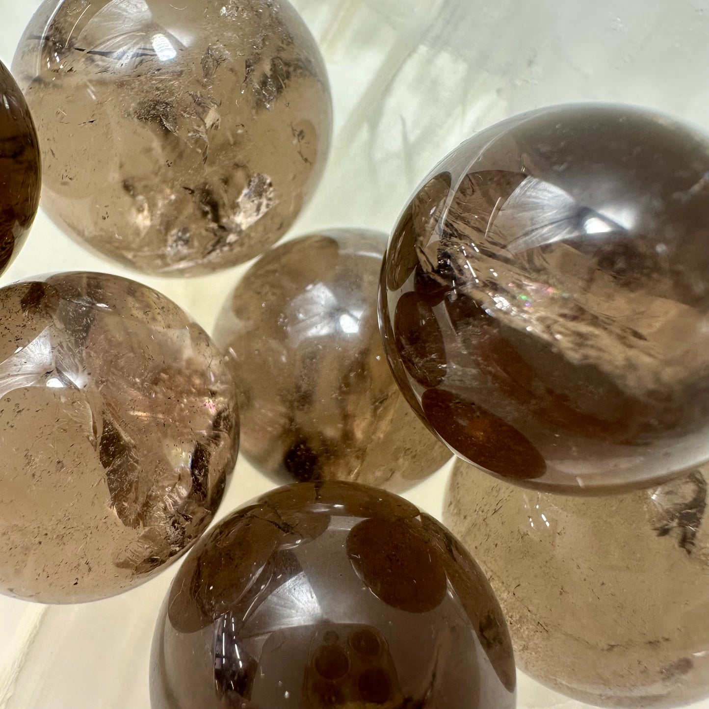 Smokey Quartz Mini Spheres
