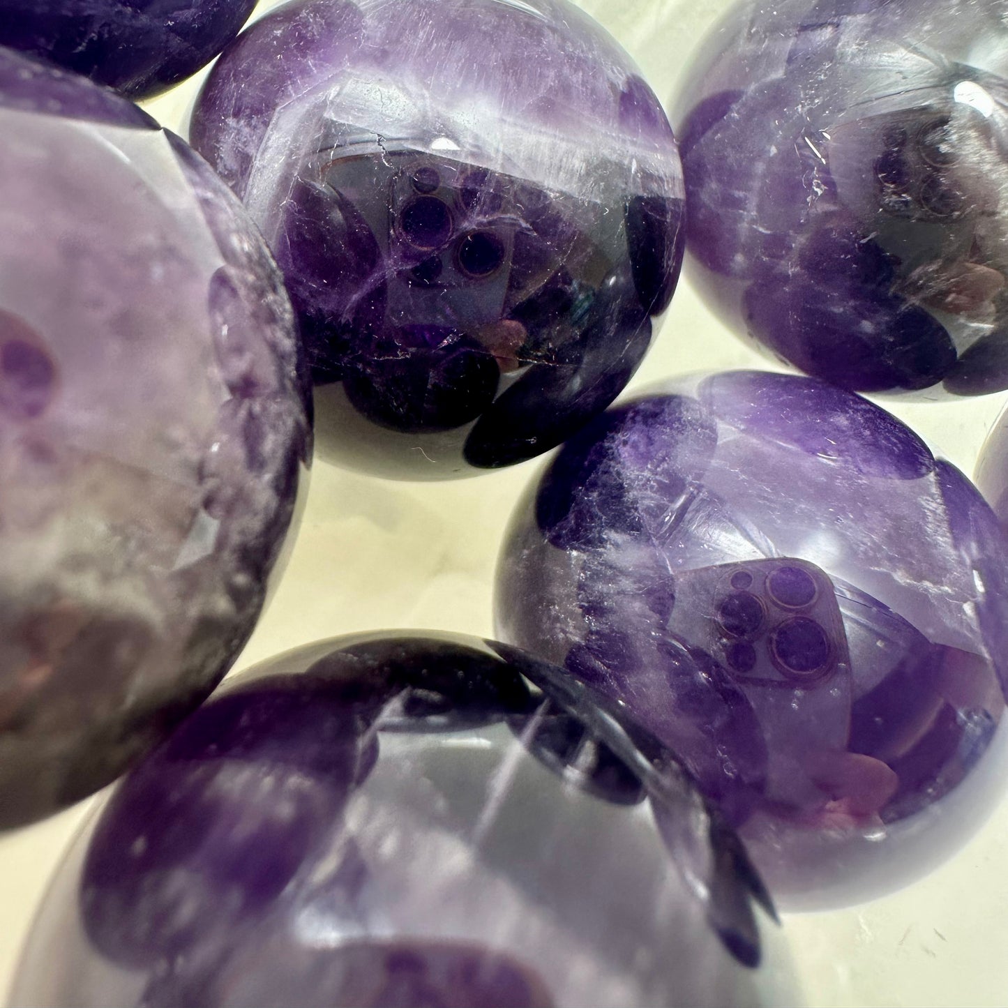 Mini Dream Amethyst Sphere