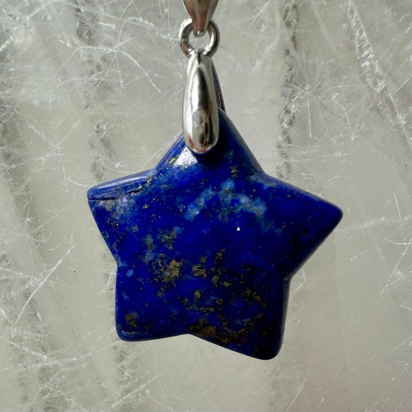 Lapis 925 Mini Star Pendants