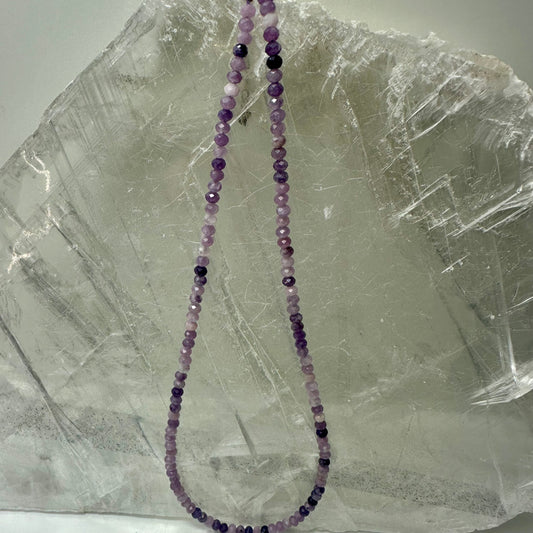 Lepidolite Beaded Necklace