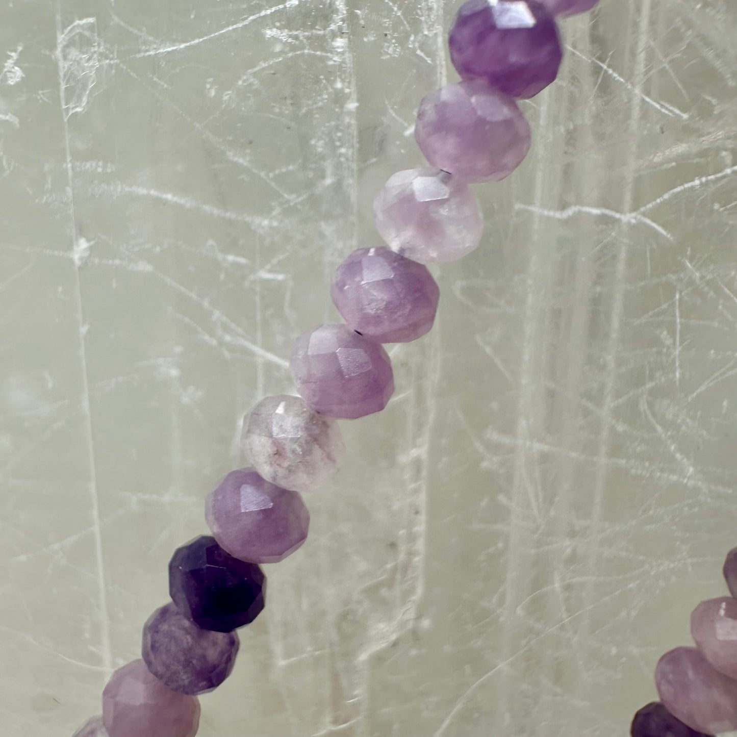 Lepidolite Beaded Necklace
