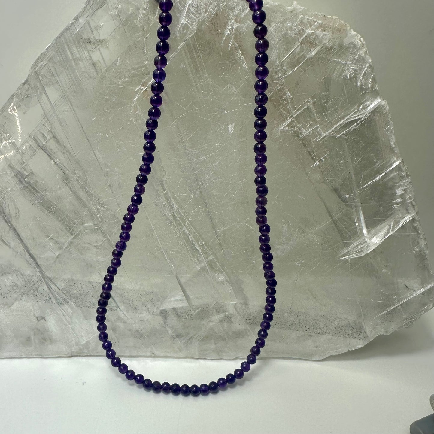 Amethyst Beaded Necklace