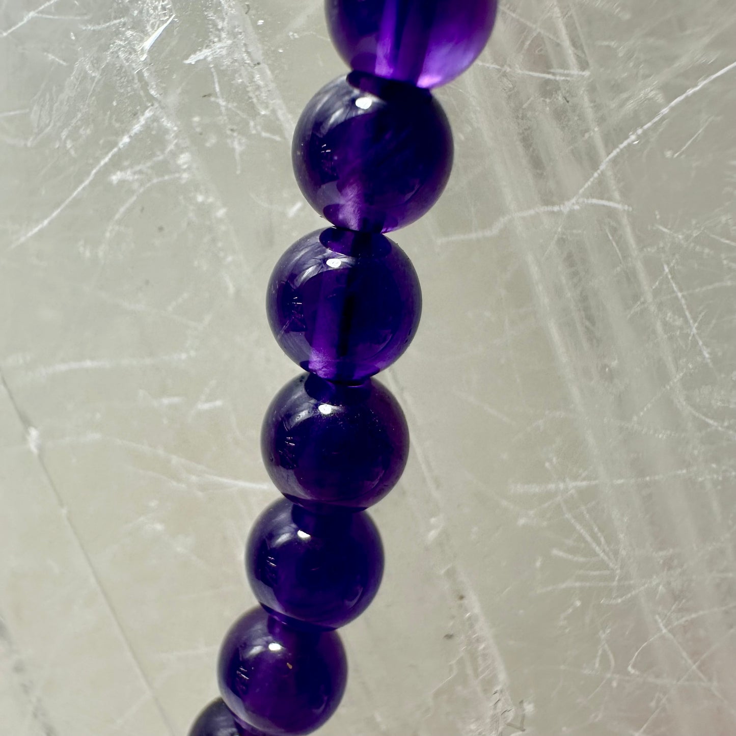 Amethyst Beaded Necklace
